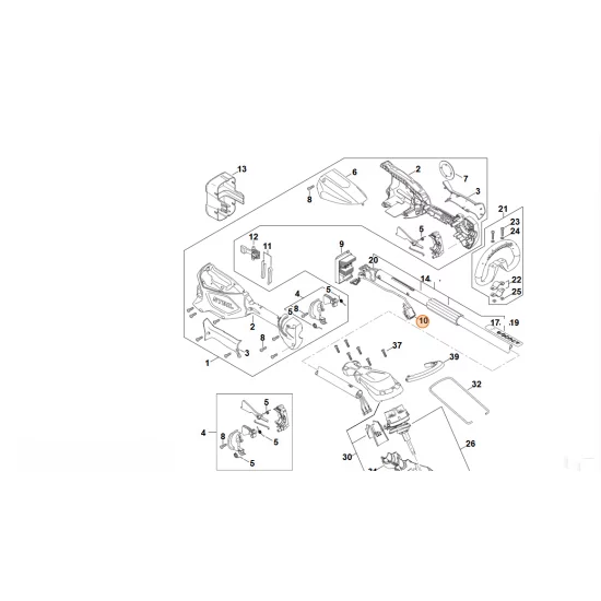 STIHL   Przełącznik FA04 430 0502